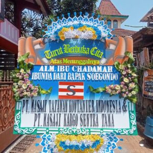 Papan Bunga Duka Cita 011