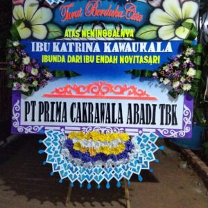 Papan Bunga Duka Cita 012