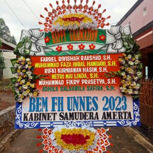 Papan Bunga Graduation 01