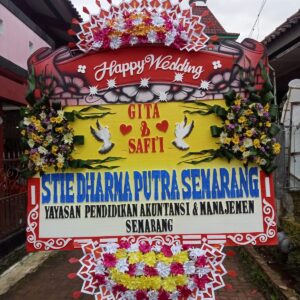 Papan Bunga Wedding 10