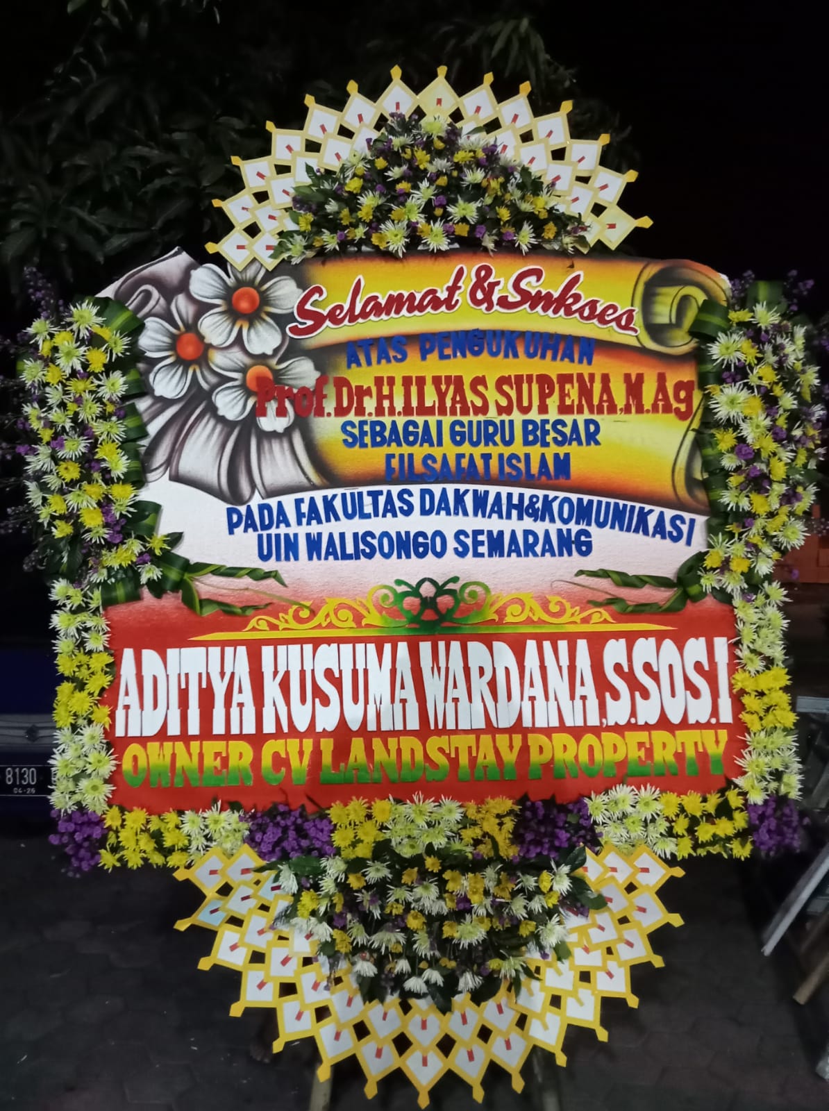 Papan Bunga Sukses 24